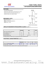 1N960 datasheet pdf Chenyi Electronics