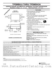 TPSMB16A datasheet pdf General Semiconductor