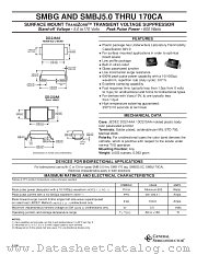 SMBJ16 datasheet pdf General Semiconductor