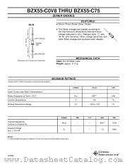 BZX55-C3V6 datasheet pdf General Semiconductor
