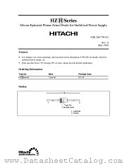 HZ18(H)-2 datasheet pdf Hitachi Semiconductor