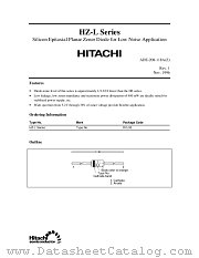 HZ12A3L datasheet pdf Hitachi Semiconductor