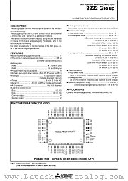 M38223M4MXXXFP datasheet pdf Mitsubishi Electric Corporation