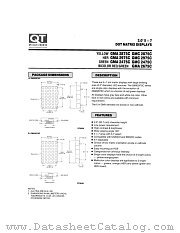 GMC2475C datasheet pdf QT Optoelectronics
