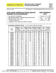 1N6111 datasheet pdf Semtech