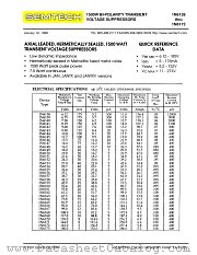 1N6157 datasheet pdf Semtech