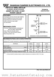 XR72-5.6 datasheet pdf Shanghai Sunrise Electronics