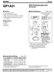 GP1A21 datasheet pdf SHARP