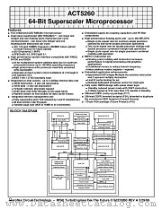 ACT-5260PC-200F17C datasheet pdf Aeroflex Circuit Technology