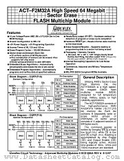 ACT-D2M32A-120F18C datasheet pdf Aeroflex Circuit Technology