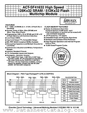 ACT-SF41632N-37P5M datasheet pdf Aeroflex Circuit Technology