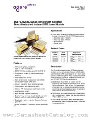 D2570H864 datasheet pdf Agere Systems