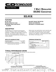 HL01R05S15 datasheet pdf C&D Technologies