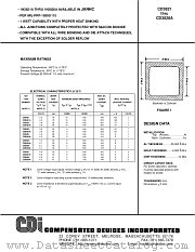 CD3825A datasheet pdf Compensated Devices Incorporated