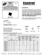 1.5SMC20CA datasheet pdf Central Semiconductor