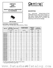 CMPZ4705 datasheet pdf Central Semiconductor
