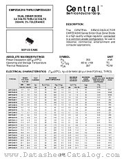 CMPZDA22V datasheet pdf Central Semiconductor