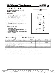 1.5KE24A datasheet pdf Comchip Technology