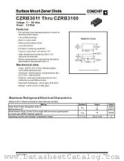CZRB3013 datasheet pdf Comchip Technology