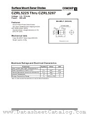 CZRL5259B datasheet pdf Comchip Technology