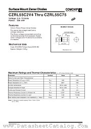 CZRL55C12 datasheet pdf Comchip Technology