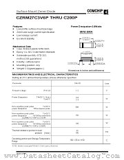 CZRM27C200P datasheet pdf Comchip Technology