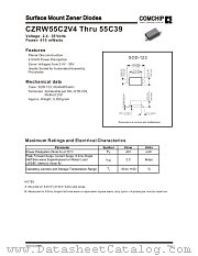 CZRW55C22 datasheet pdf Comchip Technology
