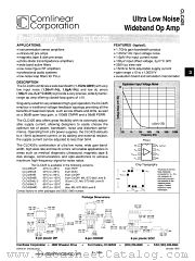 CLC425 datasheet pdf Comlinear Corporation