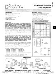 CLC522 datasheet pdf Comlinear Corporation