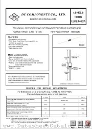 1N6289A datasheet pdf DC Components
