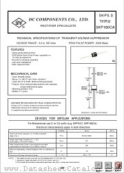 5KP36A datasheet pdf DC Components