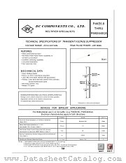 P4KE150A datasheet pdf DC Components