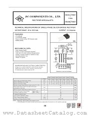 RS603 datasheet pdf DC Components