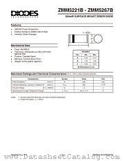 ZMM5242B datasheet pdf Diodes