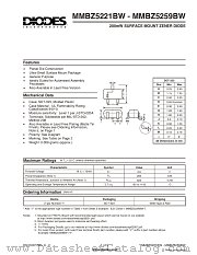 MMBZ5231BW datasheet pdf Diodes