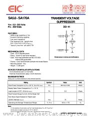 SA28 datasheet pdf EIC discrete Semiconductors