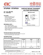 STUP027 datasheet pdf EIC discrete Semiconductors