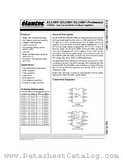 EL2180CN datasheet pdf Elantec Semiconductor