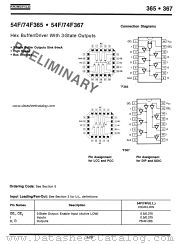 74F367 datasheet pdf Fairchild Semiconductor