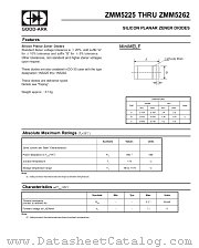 ZMM5258 datasheet pdf GOOD-ARK Electronics