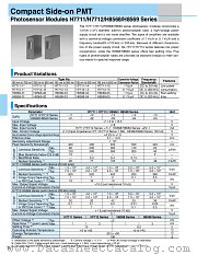 H7712-11 datasheet pdf Hamamatsu Corporation