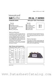 IRKD71-06 datasheet pdf International Rectifier