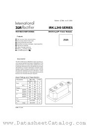 IRKCL240-20S30 datasheet pdf International Rectifier