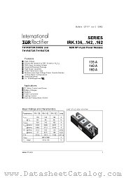 IRKT136-08 datasheet pdf International Rectifier