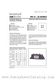 IRKT56-04 datasheet pdf International Rectifier
