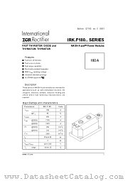 IRKUF180-12HK datasheet pdf International Rectifier
