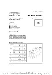 IRKUF200-08HK datasheet pdf International Rectifier