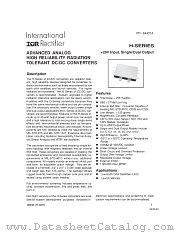 M3H2803S datasheet pdf International Rectifier