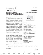 M3H280515T datasheet pdf International Rectifier