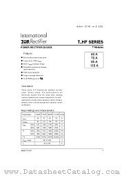 T40HF80 datasheet pdf International Rectifier